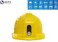 Customized High Voltage Black Hard Hat With Wireless HD Camera Lamp