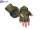Lightweight Cut Proof Black Tactical Gloves Nylon Outdoor XS-XL Customized Size