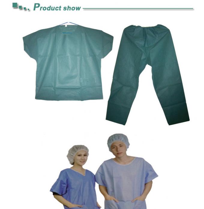 الحار! قميص وسروال فرك جراحي ، يناسب جراحات المستشفيات القابل للتصرف ملابس العمل