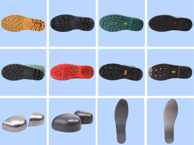 أحذية السلامة الصناعية الثقيلة ESD أعمال البناء للرجال أحذية مضادة للاهتزاز