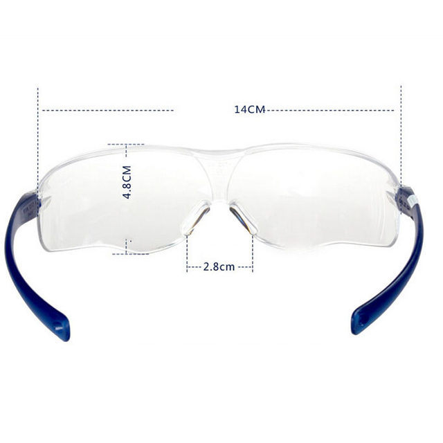 3m 10434 نظارات السلامة نظارات مكافحة الرياح مكافحة الرمل / مكافحة الضباب